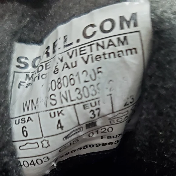 Sorel Womens Explorer Joan Waterproof Brown Leather Winter Boots Size 6 - Picture 13 of 13